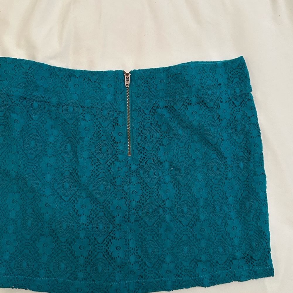 Volcom Turquoise Lace Top - Picture 5 of 6